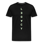 LEGACY - GLOW IN THE DARK - long tee - black