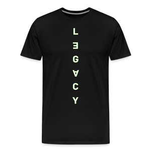 LEGACY - GLOW IN THE DARK - long tee - black