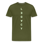 LEGACY - GLOW IN THE DARK - long tee - olive green