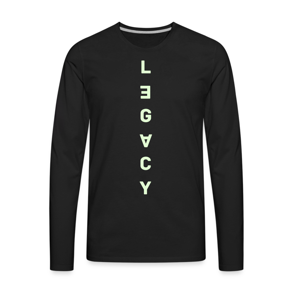 LEGACY GLOW IN THE DARK - Long Sleeve T-Shirt - black