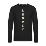 LEGACY GLOW IN THE DARK - Long Sleeve T-Shirt - black