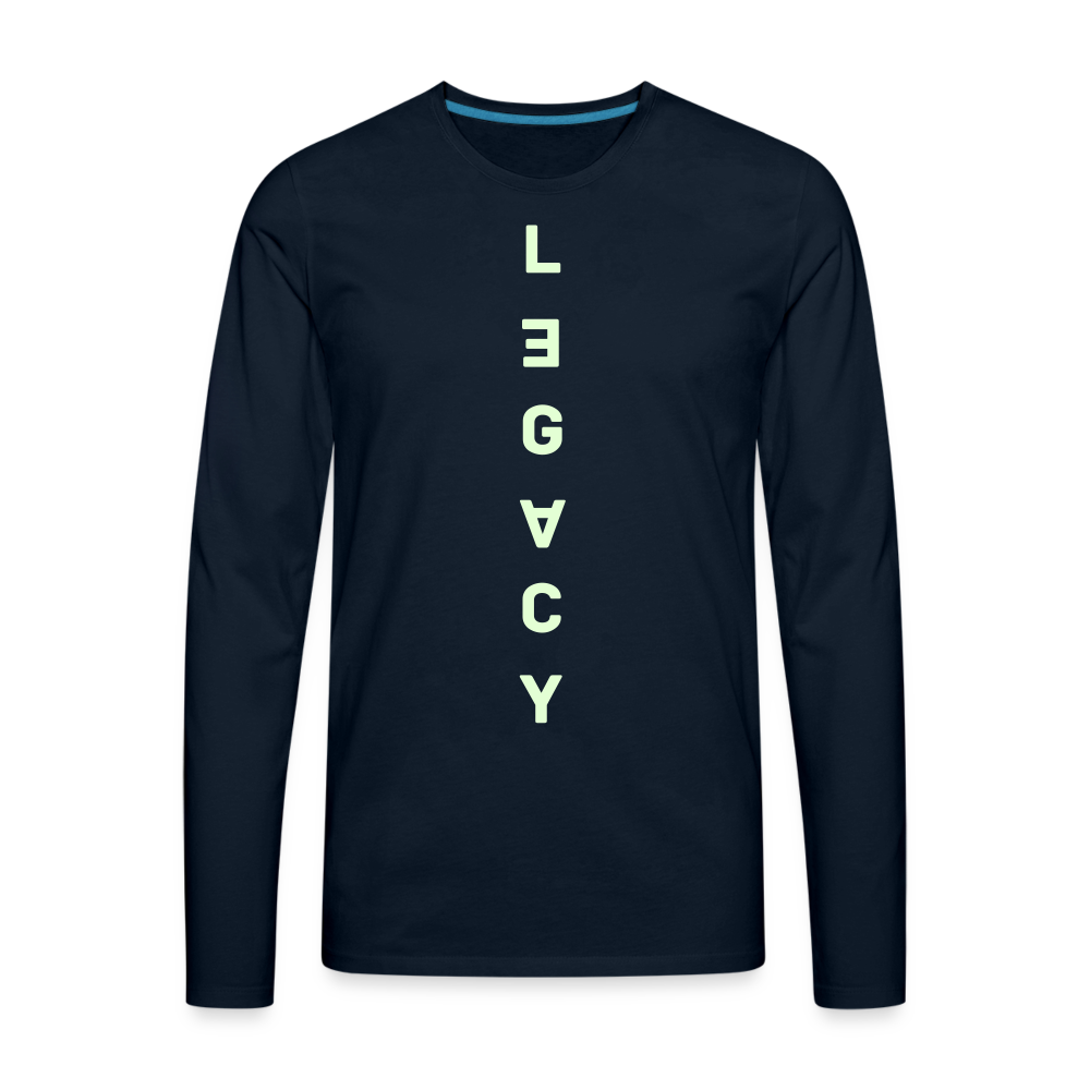 LEGACY GLOW IN THE DARK - Long Sleeve T-Shirt - deep navy